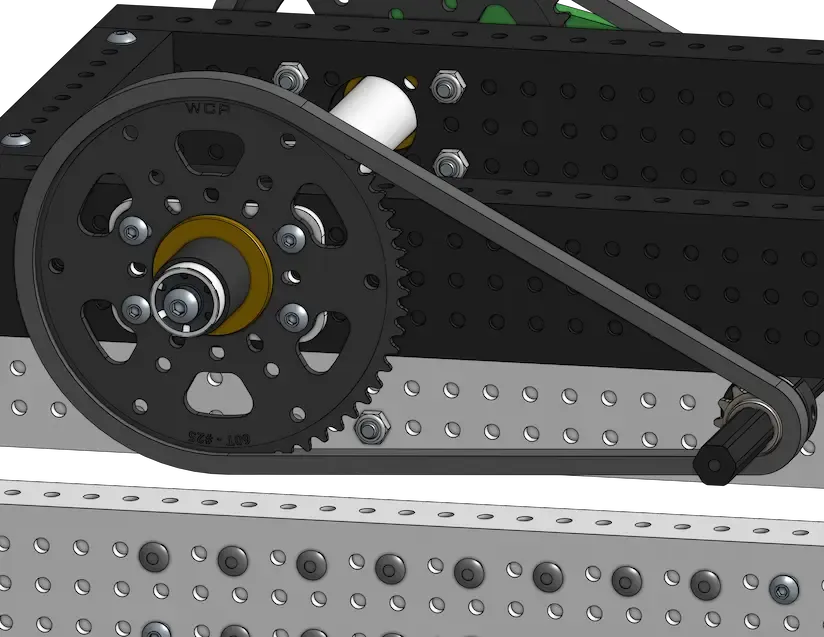 Reference design chain and sprocket
